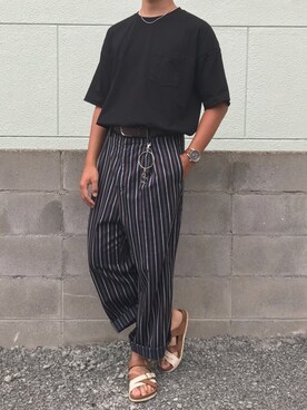 くろむ:crさん(メンズ・180cm)の秋コーディネート