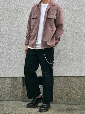 「オシャレパッソ」｜くろむ:crさん（メンズ・180cm）の秋コーディネート