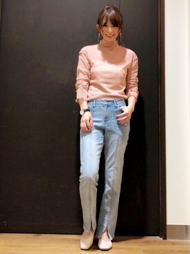 「Right-on（ライトオン）のアイテム（アンサンブル）」を使った、tomoさん（レディース・160cm）の夏コーディネート