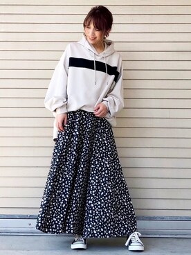 「HONEYSUCKLE ROSE」｜tomoさん（レディース・160cm）の秋コーディネート