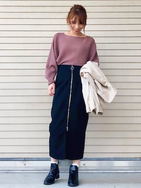 tomoさん（レディース・160cm）の秋コーディネート