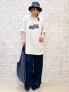 「HONEYSUCKLE ROSE」｜tomoさん（レディース・160cm）の春コーディネート