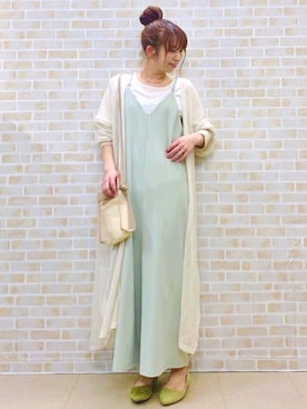 「HONEYSUCKLE ROSE」｜tomoさん（レディース・160cm）の夏コーディネート