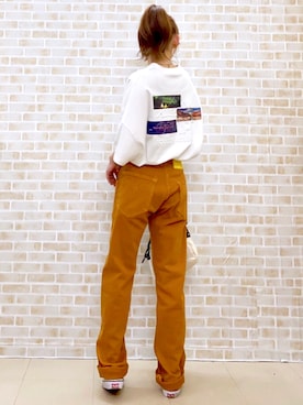 「CAMP7（キャンプセブン）のアイテム」を使った、tomoさん（レディース・160cm）の夏コーディネート