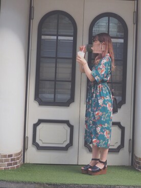 ®️einaさん（レディース・157cm）の秋コーディネート