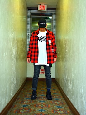 「ＧＷ」｜「アイテム（ジャケット/アウター）」を使った、kaiyaさん（メンズ・173cm）の春コーディネート