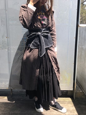 「SELECT.（セレクト）のアイテム」を使った、Remiさん（レディース・162cm）の春コーディネート