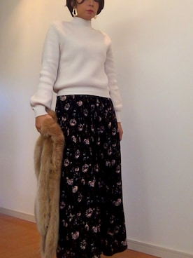 「ZARAワンピース」｜ℛ𝒾𝓂ℴ𝓂ℴさん（レディース・167cm）の秋コーディネート