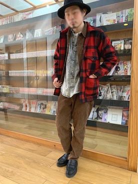 「アイテム（その他アウター）」を使った、shuさん（メンズ・165cm・20代）の冬コーディネート