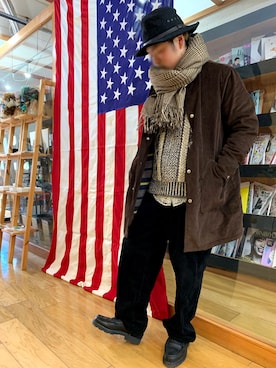 shuさん（メンズ・165cm）の冬コーディネート