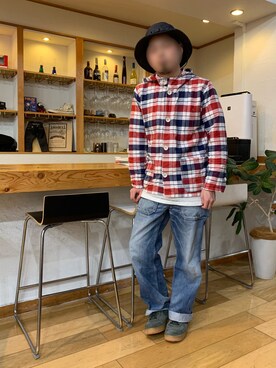 「ETERNAL（エターナル）のアイテム」を使った、shuさん（メンズ・165cm）の春コーディネート