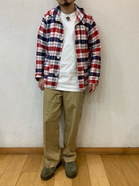 「ETERNAL（エターナル）のアイテム」を使った、shuさん（メンズ・165cm）の秋コーディネート