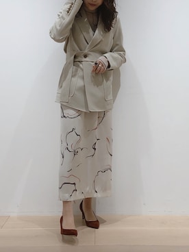 Natsumi Tanakaさん(レディース・158cm)の春コーディネート