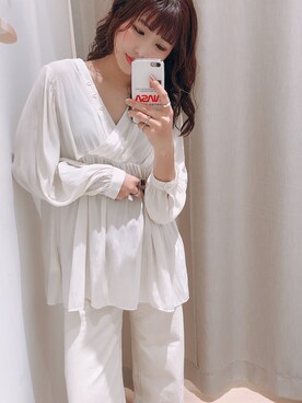Natsumi Tanakaさん(レディース・158cm)の春コーディネート