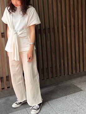 Natsumi Tanakaさん(レディース・158cm)の春コーディネート