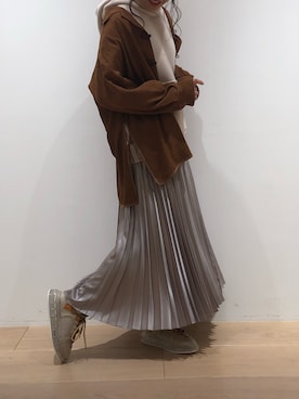 Natsumi Tanakaさん（レディース・158cm）の春コーディネート