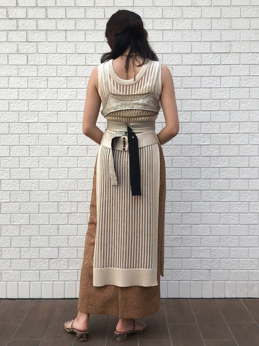 PUBLIC TOKYO リネンライクタイト　ＪＱスカート PUBLIC TOKYO（パブリックトウキョウ）の「リネンライクタイトJQ