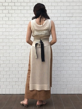 Natsumi Tanakaさん(レディース・158cm)の春コーディネート