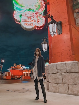 ひみこさん（レディース・160cm）の秋コーディネート