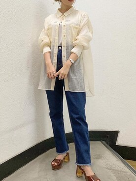 mikiさん（レディース・153cm）の春コーディネート