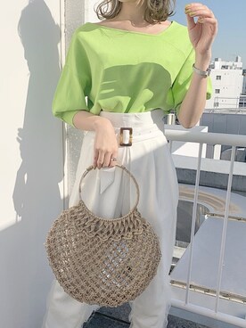 mikiさん（レディース・153cm）の春コーディネート