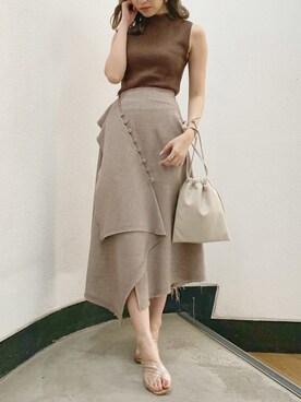 mikiさん（レディース・153cm）の春コーディネート