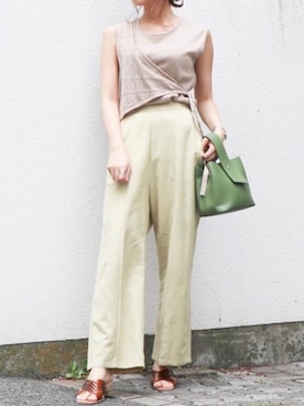 mikiさん（レディース・153cm）の夏コーディネート