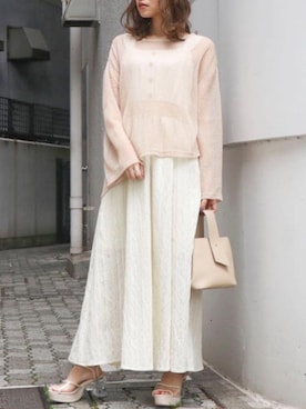 mikiさん（レディース・153cm）の夏コーディネート