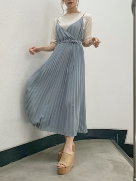 mikiさん（レディース・153cm）の夏コーディネート