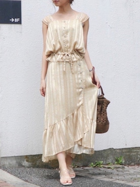 mikiさん（レディース・153cm）の夏コーディネート