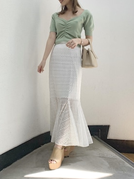 mikiさん（レディース・153cm）の夏コーディネート