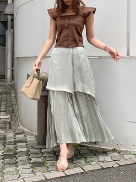 mikiさん（レディース・153cm）の夏コーディネート