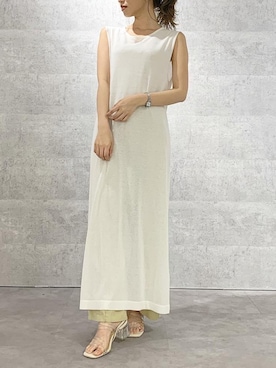 「アイテム（サンダル、その他）」を使った、mikiさん（レディース・153cm）の夏コーディネート