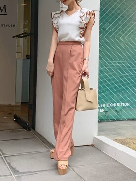 mikiさん（レディース・153cm）の夏コーディネート