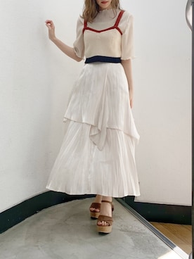 mikiさん（レディース・153cm）の夏コーディネート