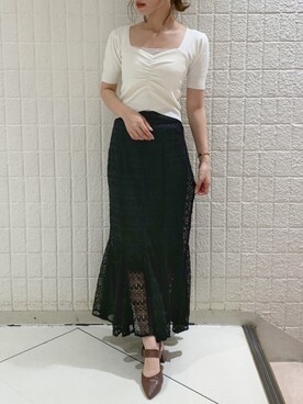 mikiさん（レディース・153cm）の夏コーディネート