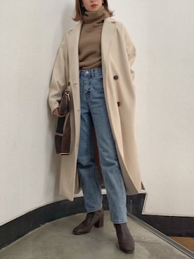 mikiさん（レディース・153cm）の冬コーディネート