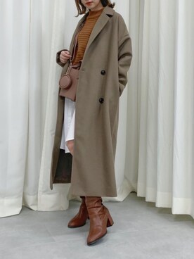 mikiさん（レディース・153cm）の冬コーディネート