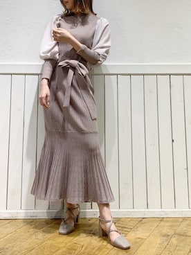 mikiさん(レディース・153cm)の冬コーディネート