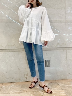 mikiさん（レディース・153cm）の春コーディネート