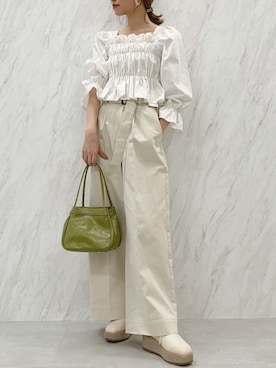 mikiさん（レディース・153cm）の春コーディネート