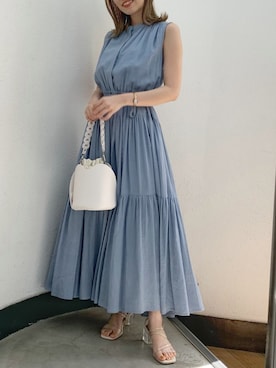 「アイテム（サンダル、その他）」を使った、mikiさん（レディース・153cm）の春コーディネート