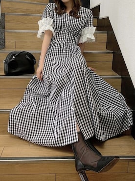 「アイテム（ワンピース、その他）」を使った、mikiさん（レディース・153cm）の冬コーディネート