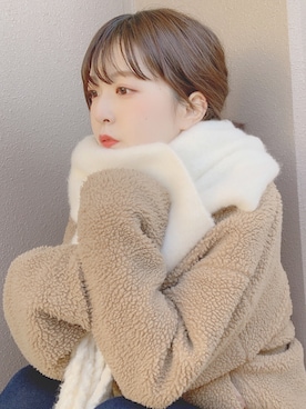 「宮城」｜あんこさん（レディース・165cm）の冬コーディネート