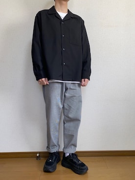 「GGD SELECT（ジージーディー　セレクト）のアイテム（アクセサリー）」を使った、ひろさん（メンズ・166cm）の春コーディネート