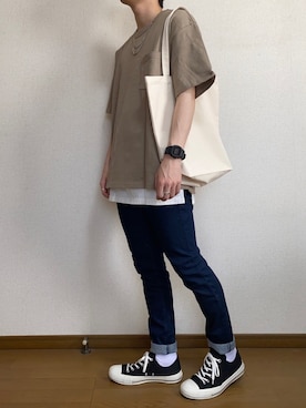 ひろさん（メンズ・166cm）の春コーディネート