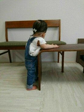「生後11ヶ月」｜「アイテム（オールインワン・サロペット）」を使った、いっちゃんさん（キッズ・70cm）の夏コーディネート