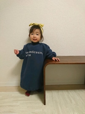 「1歳6ヶ月」｜「アイテム（その他）」を使った、いっちゃんさん（キッズ・80cm）の冬コーディネート