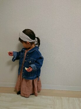 「1歳6ヶ月」｜「アイテム（その他）」を使った、いっちゃんさん（キッズ・80cm）の春コーディネート