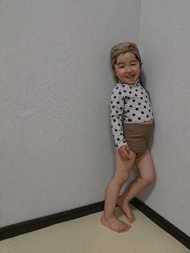 「セパレート」｜「アイテム（その他）」を使った、いっちゃんさん（キッズ・80cm）の夏コーディネート
